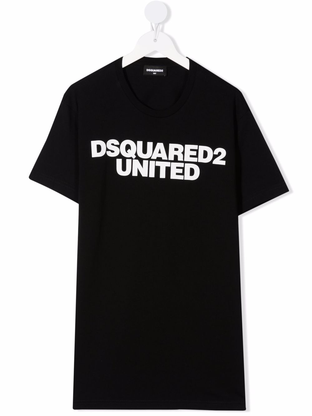 фото Dsquared2 kids футболка с логотипом