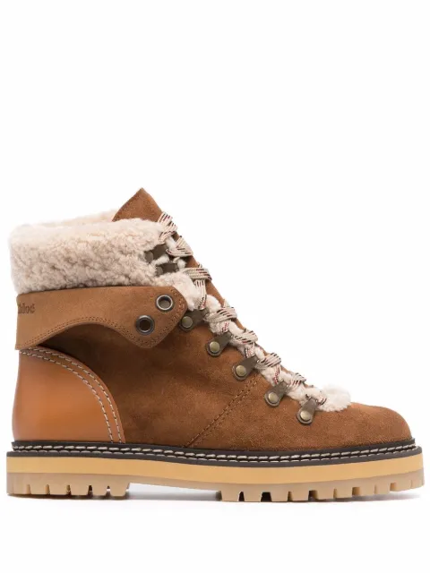 See by Chloé Ankle boot Eileen com recortes