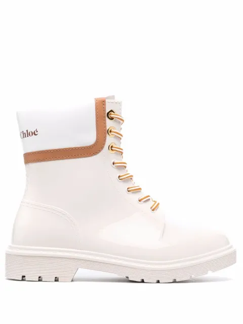 See by Chloé Ankle boot Florrie com amarração