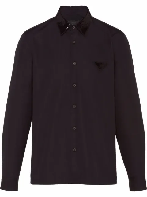 Prada sequin-embellished shirt