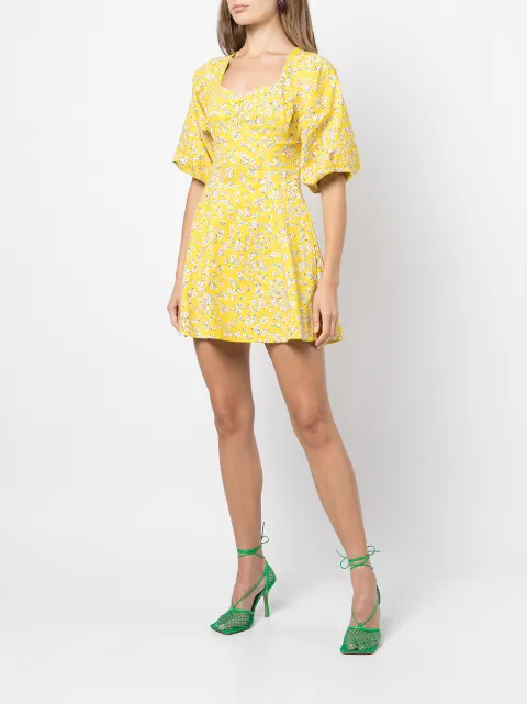 Nicholas Lydia floral-print Mini Dress - Farfetch