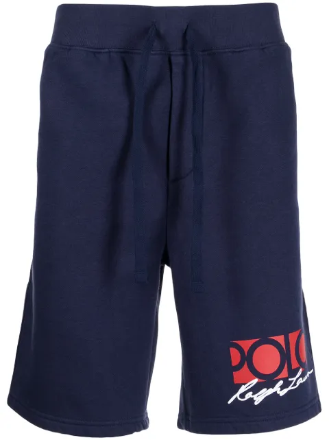 Polo Ralph Lauren shorts deportivos con logo