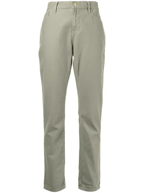FRAME mid-rise straight leg jeans 