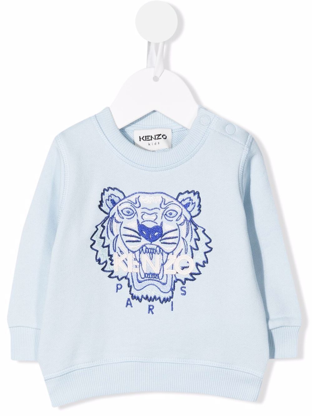 фото Kenzo kids толстовка с логотипом tiger