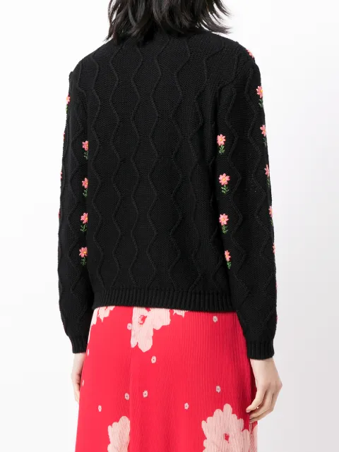 shrimps floral cardigan