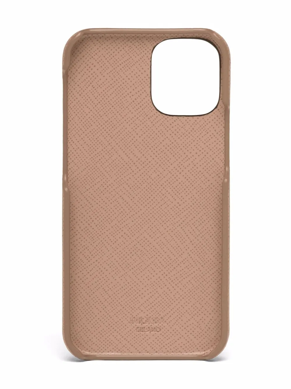 Immagine 2 di Prada Cover per iPhone 12 Mini con placca logo