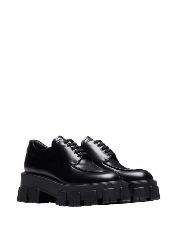 Prada platform hotsell shoes sale