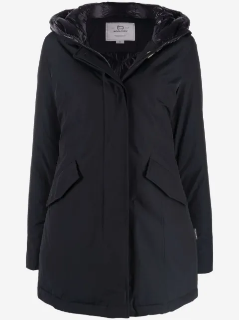 Woolrich Casaco matelassê com capuz