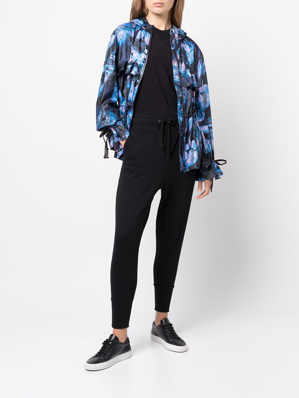 Marchesa Notte Jack met bloemenprint - Blauw