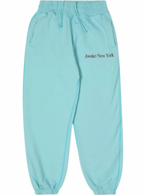 Awake NY classic logo track pants