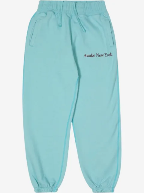 Awake NY classic logo track pants
