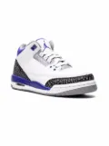 Jordan Kids Air Jordan 3 ""Racer Blue"" sneakers - White