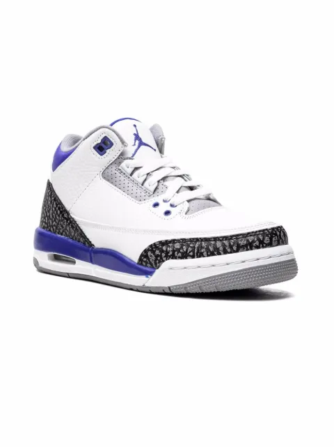 Jordan Kids - Air Jordan 3 Racer Blue sneakers
