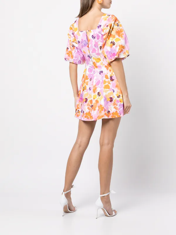 Nicholas Lydia floral-print Mini Dress 