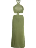 Cult Gaia Cameron knotted dress - Green