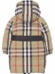 Burberry Kids abrigo reversible a cuadros