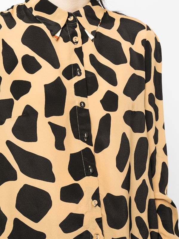 Button Down Giraffe Shirt