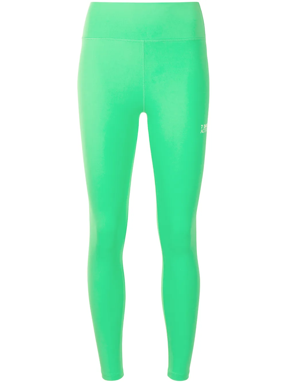 

7 DAYS Active leggins deportivos con logo estampado - Verde