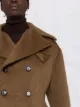 Bottega Veneta button-front short peacoat