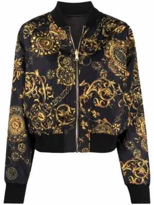 versace bomber jacket womens