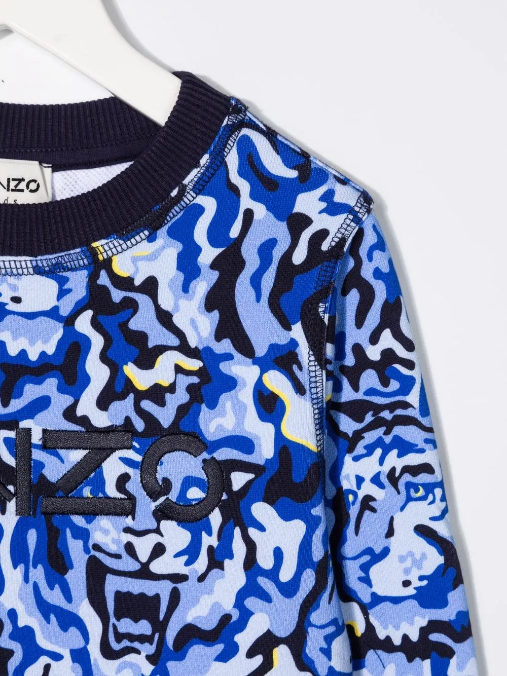 фото Kenzo kids толстовка с принтом