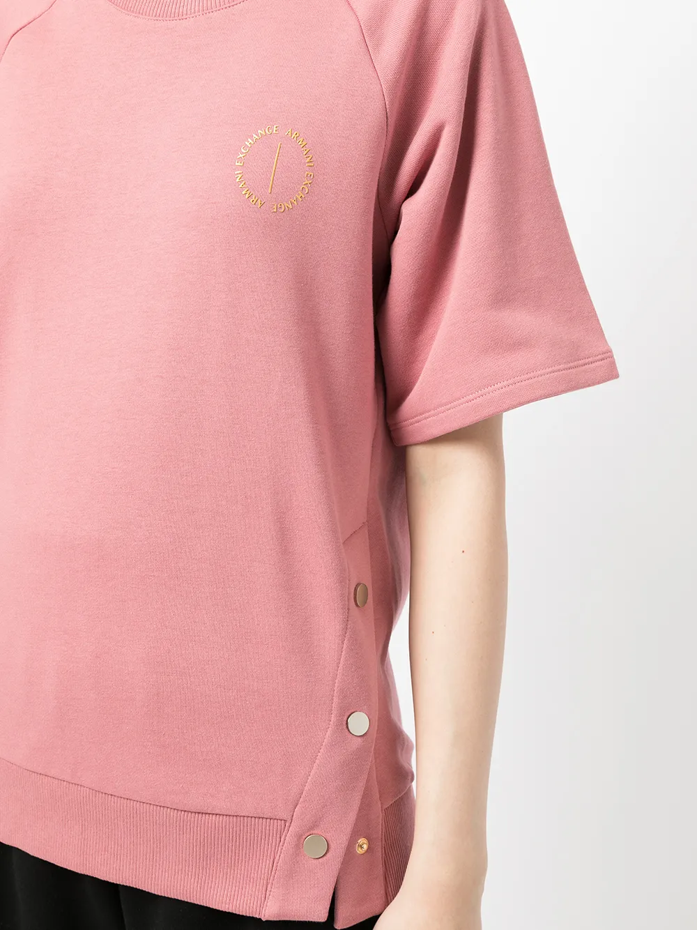 фото Armani exchange толстовка с короткими рукавами