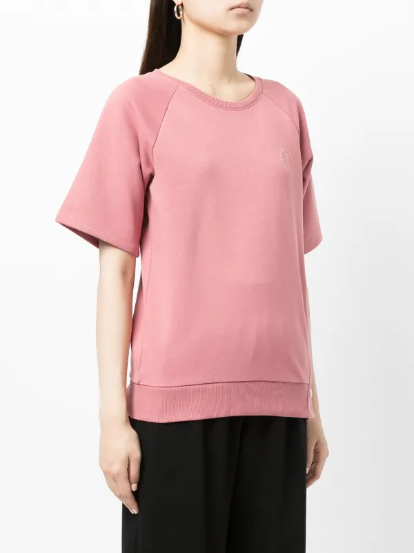 armani exchange pink sweatshirt