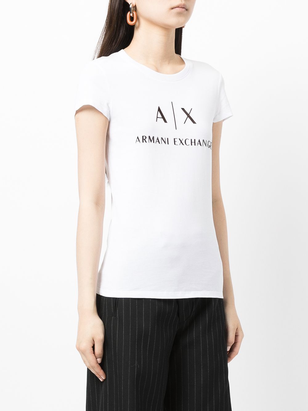 фото Armani exchange футболка с логотипом