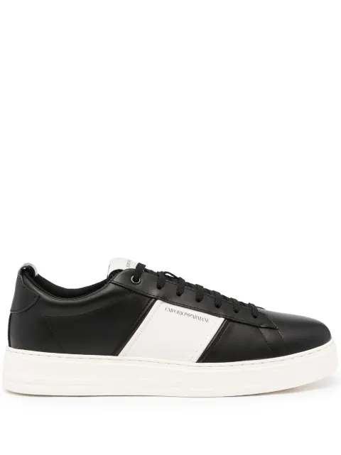 emporio armani 双色系带板鞋