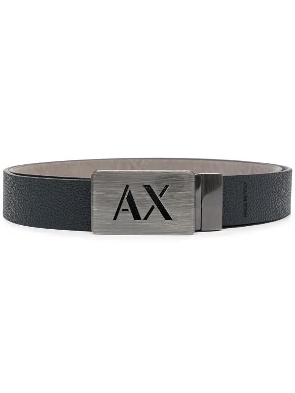 armani exchange reversible belt