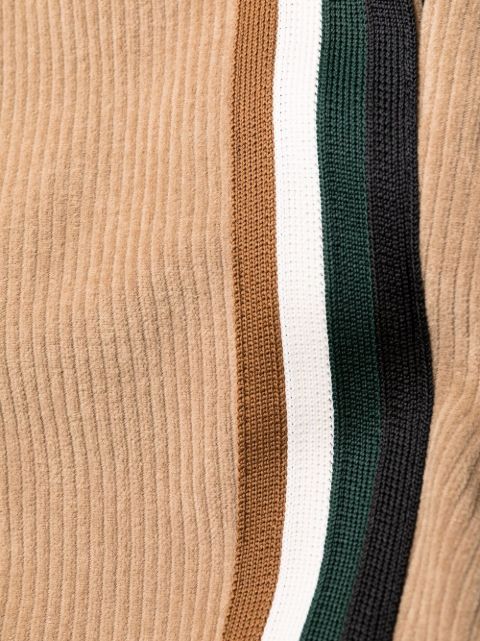 corduroy track pants