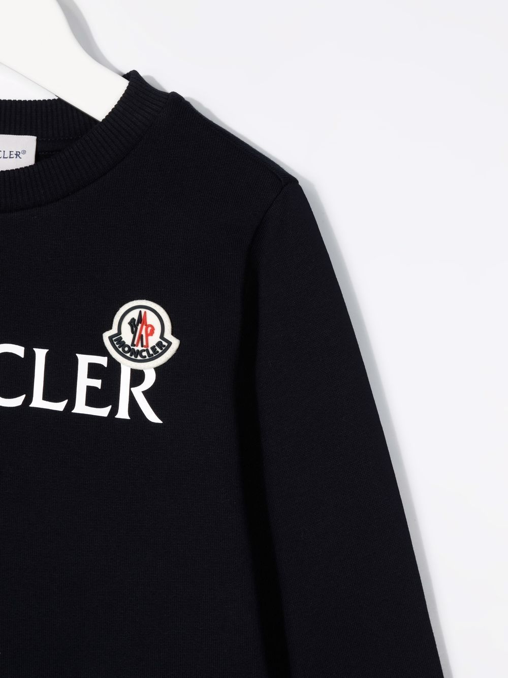 фото Moncler enfant толстовка с логотипом