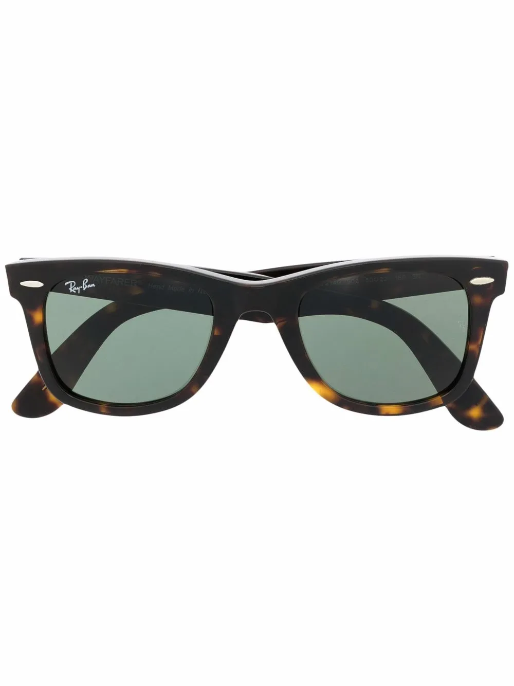 Ray-Ban tortoiseshell-effect wayfarer-frame sunglasses | Brown | Image 1