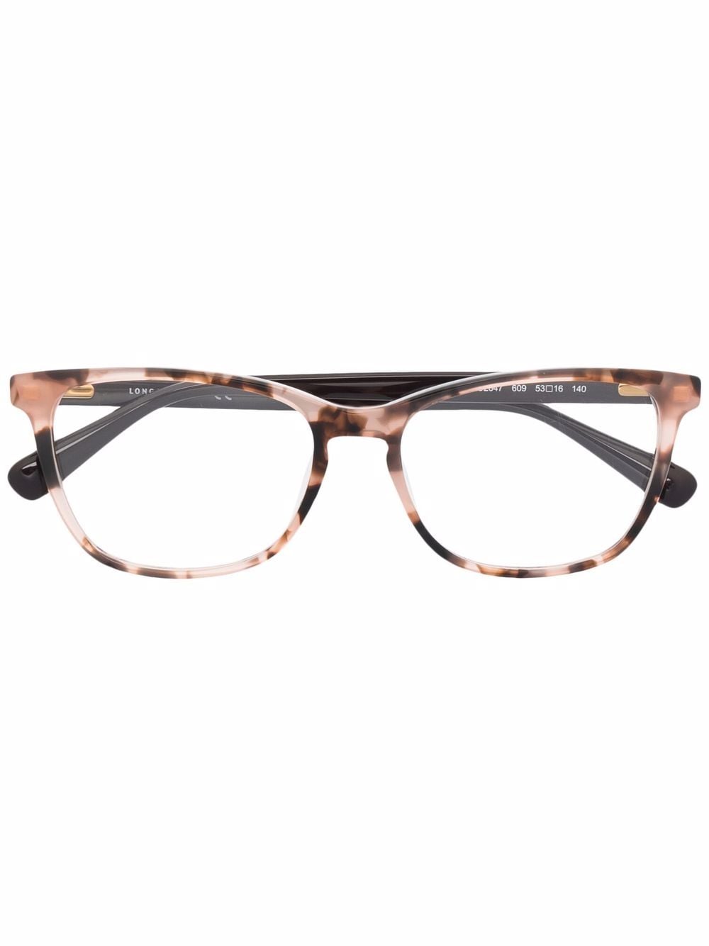 фото Longchamp очки в квадратной оправе черепаховой расцветки
