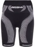 MISBHV printed cycling shorts - Black