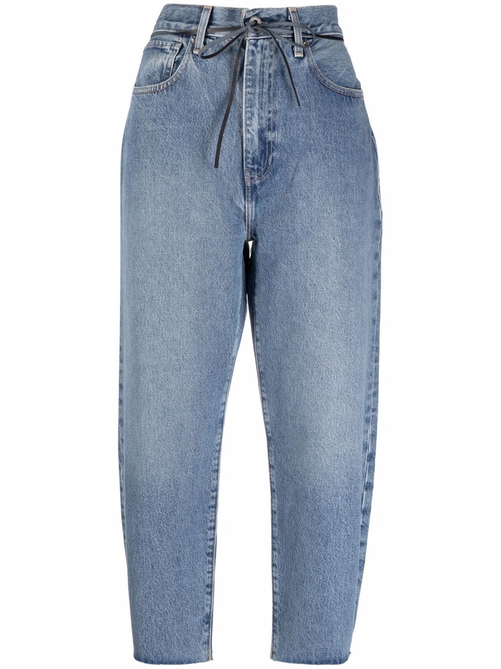 Levi's: Made & Crafted barrel cropped jeans