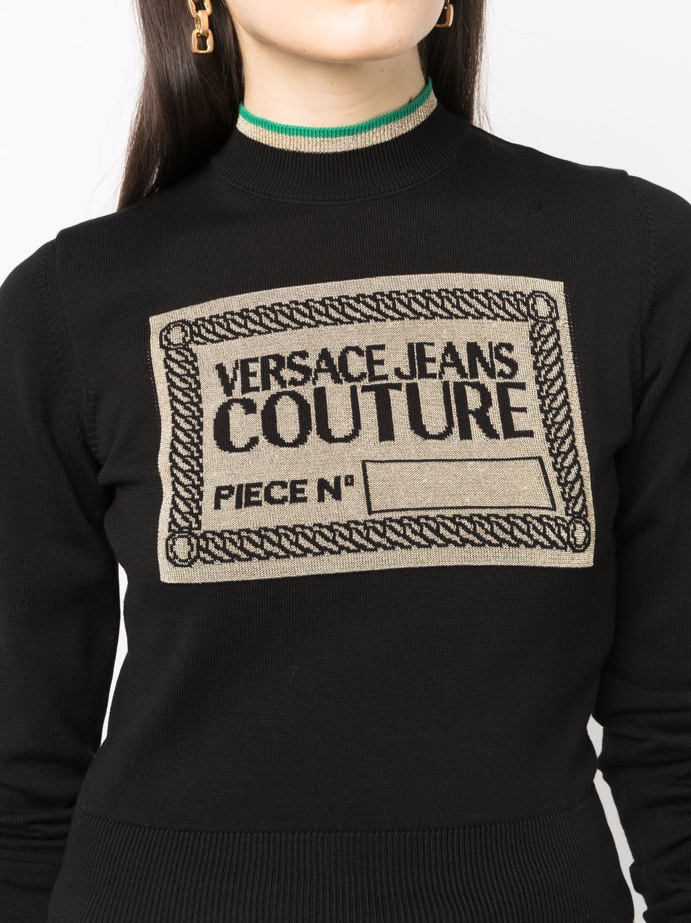 фото Versace jeans couture джемпер с логотипом