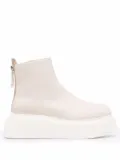 AGL Sandy platform boots - Neutrals