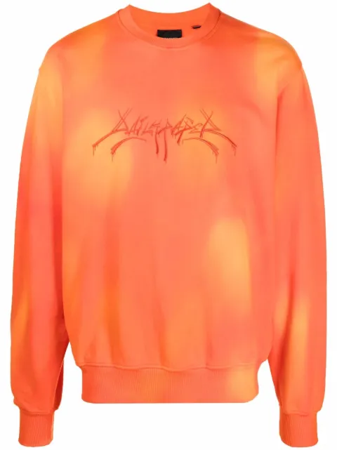 Daily Paper graffiti logo-print jumper