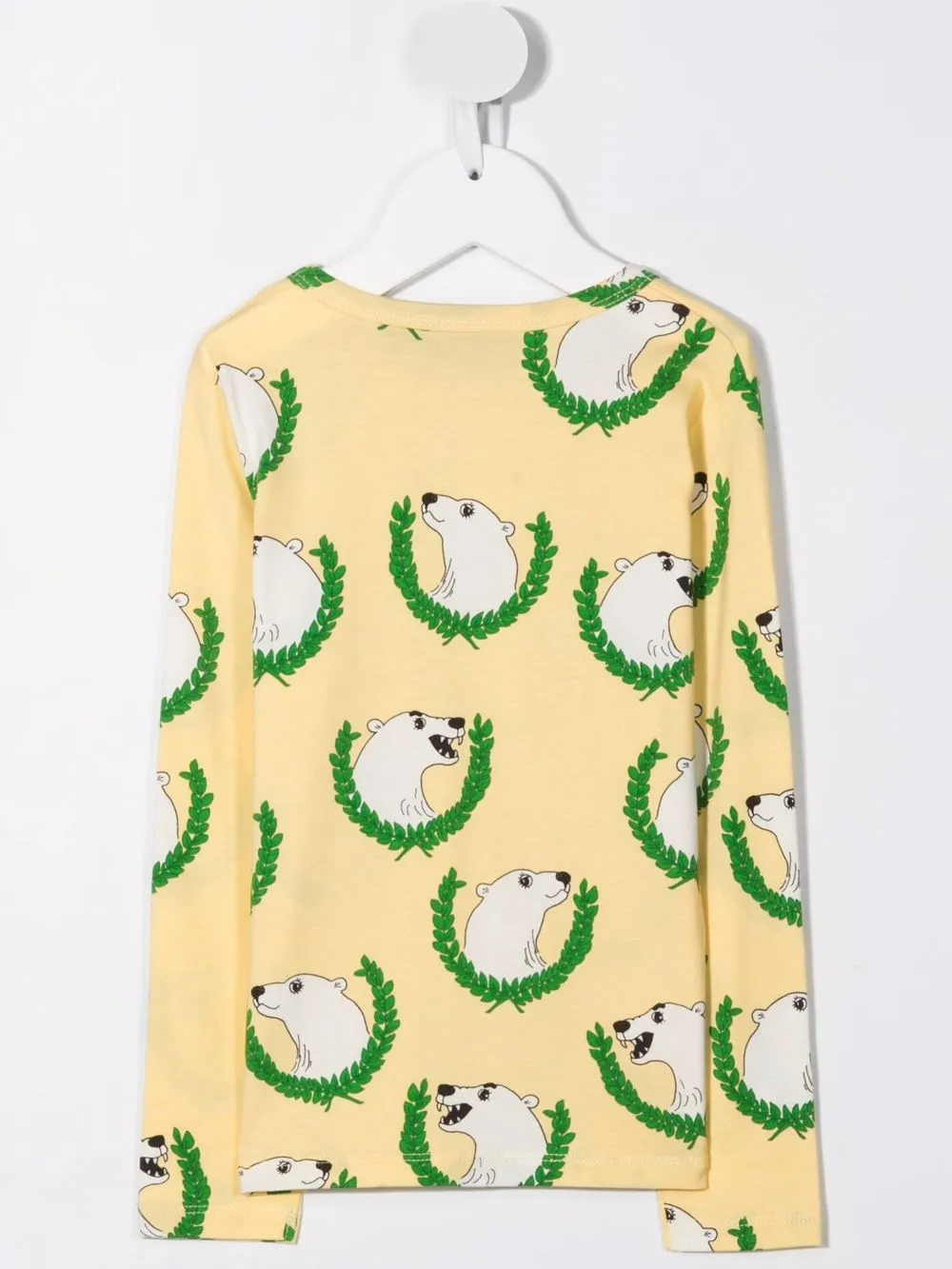 фото Mini rodini футболка polar bear из органического хлопка