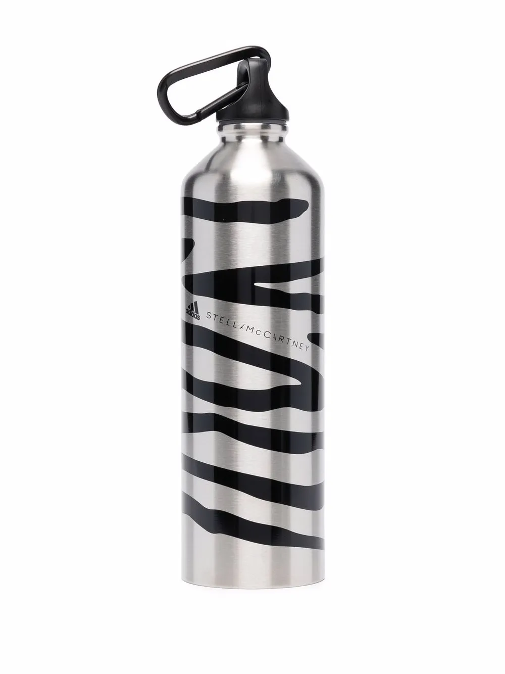 adidas by Stella McCartney Waterfles met zebraprint - Zilver