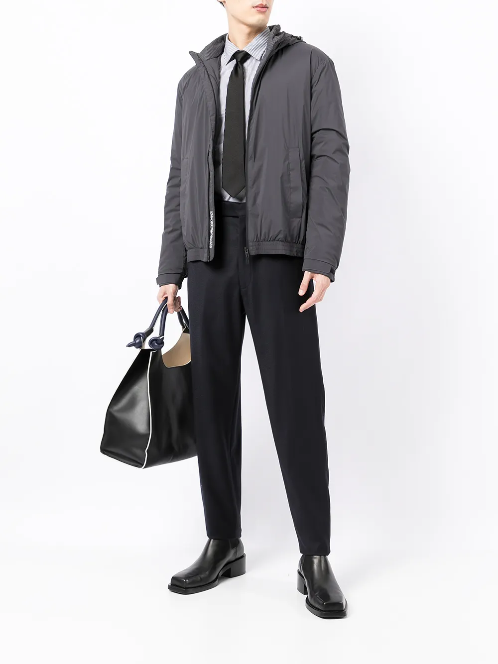 фото Emporio armani куртка с капюшоном