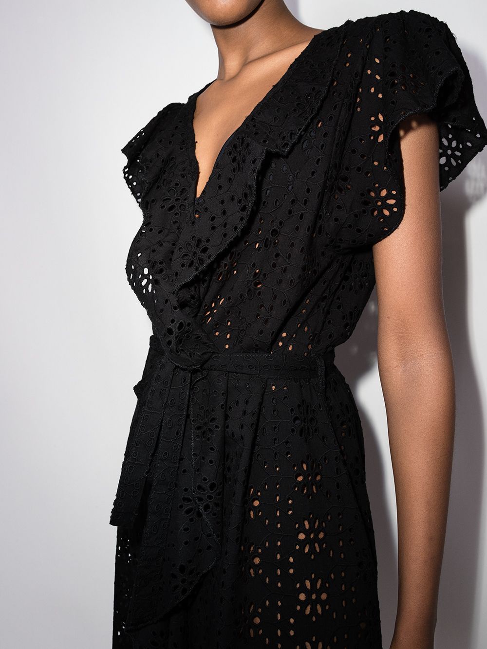 фото Melissa odabash платье макси brianna с английской вышивкой