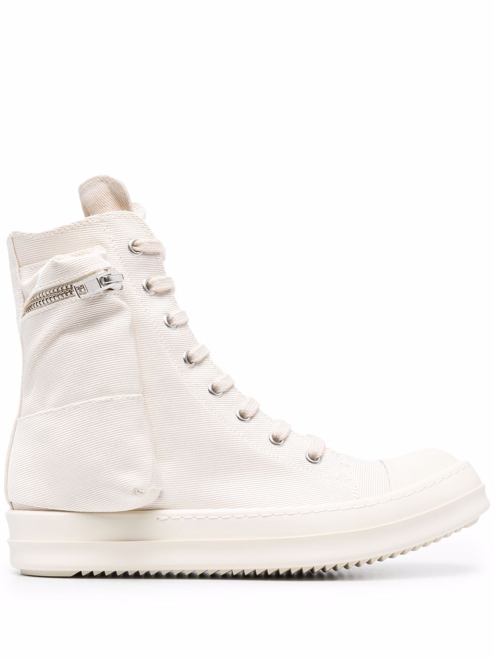 фото Rick owens drkshdw высокие кеды cargo