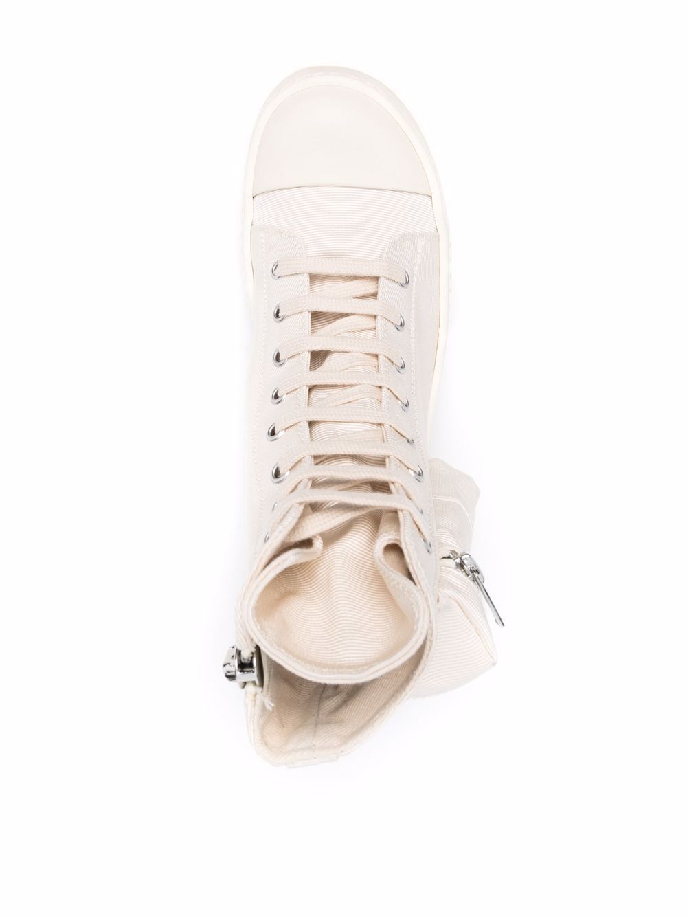 фото Rick owens drkshdw высокие кеды cargo