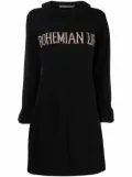 Alberta Ferretti Bohemian Life intarsia-knit dress - Black