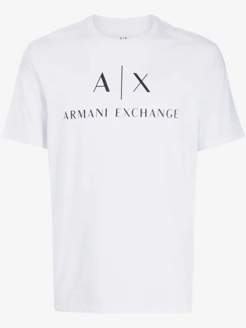 Armani Exchange logo-print cotton T-shirt 