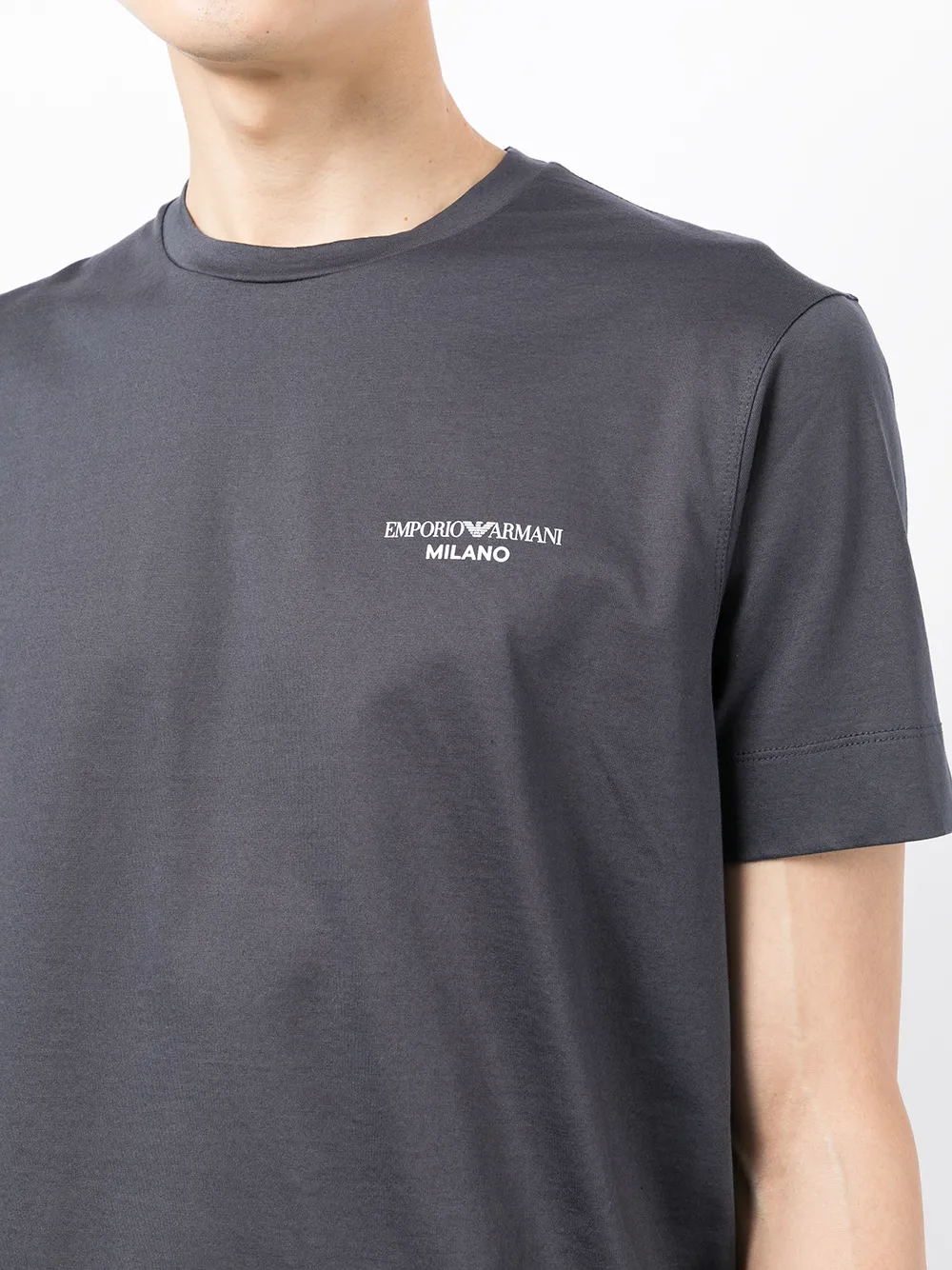 фото Emporio armani футболка с логотипом