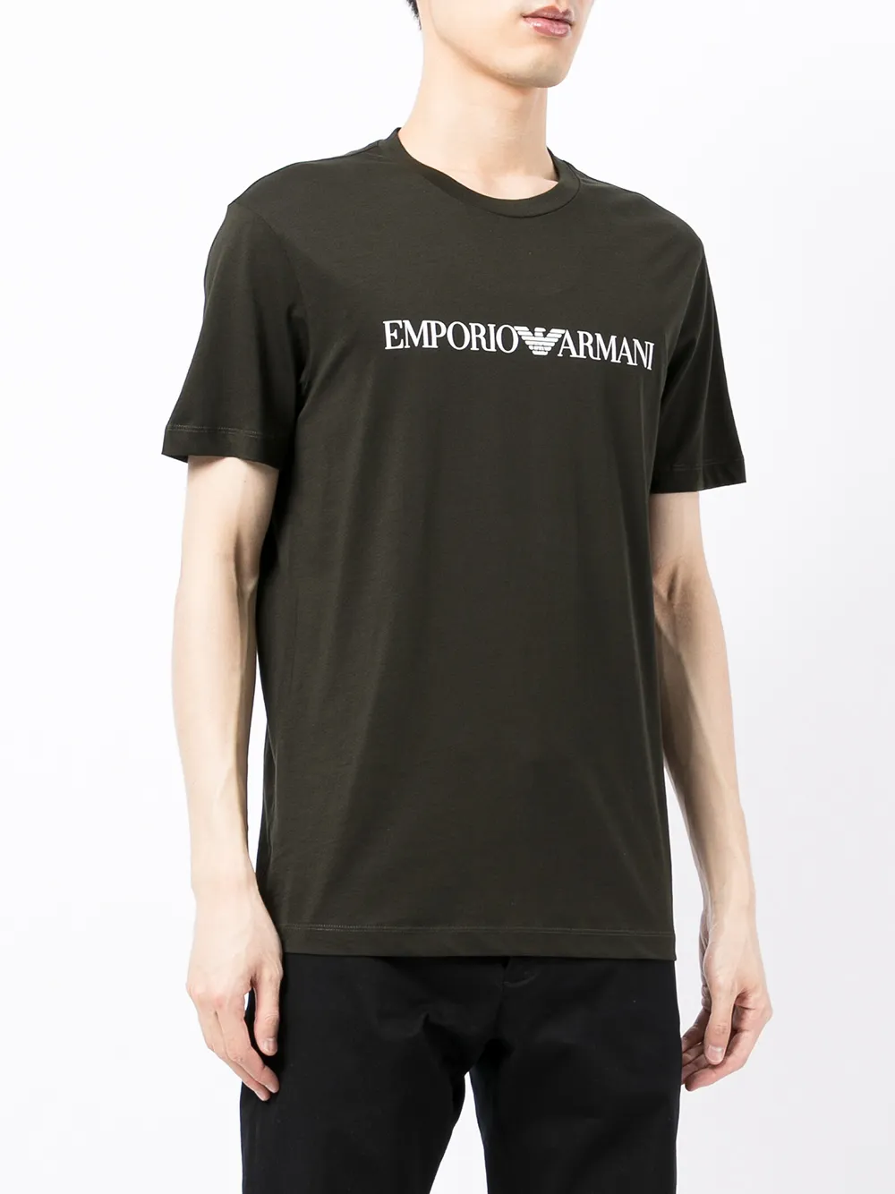 фото Emporio armani футболка с логотипом