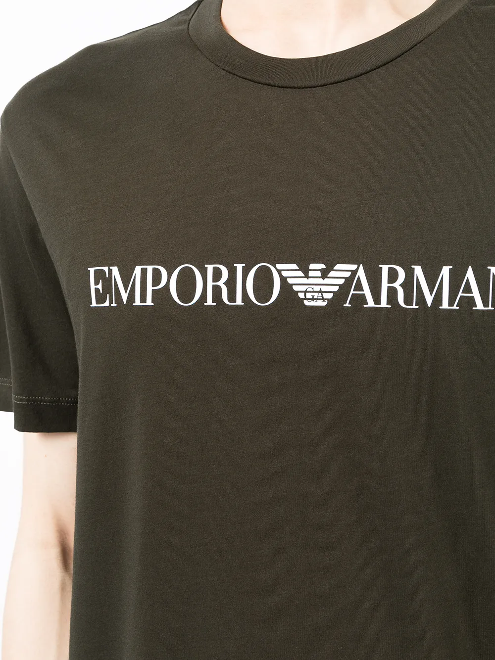 фото Emporio armani футболка с логотипом